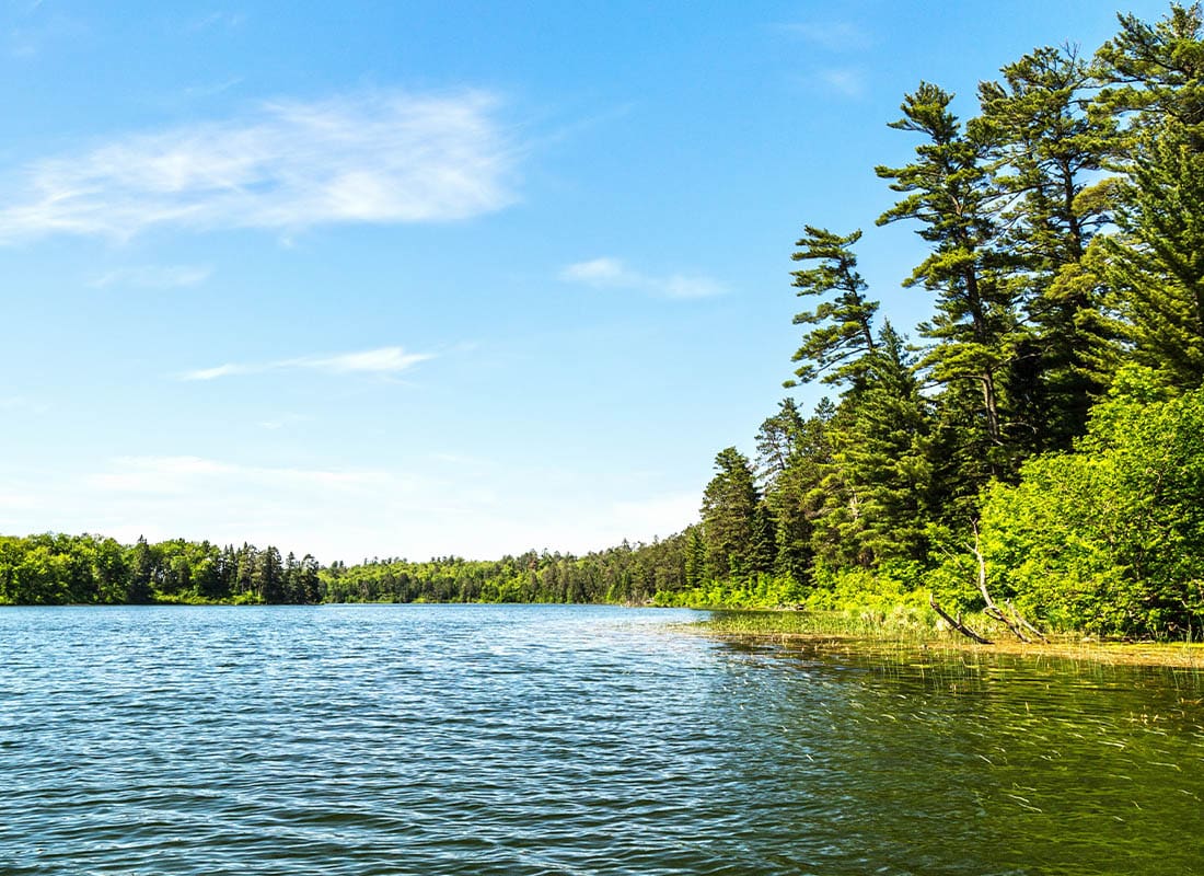 Ashby, MN - Lake Itasca at Itasca State Park, Minnesota