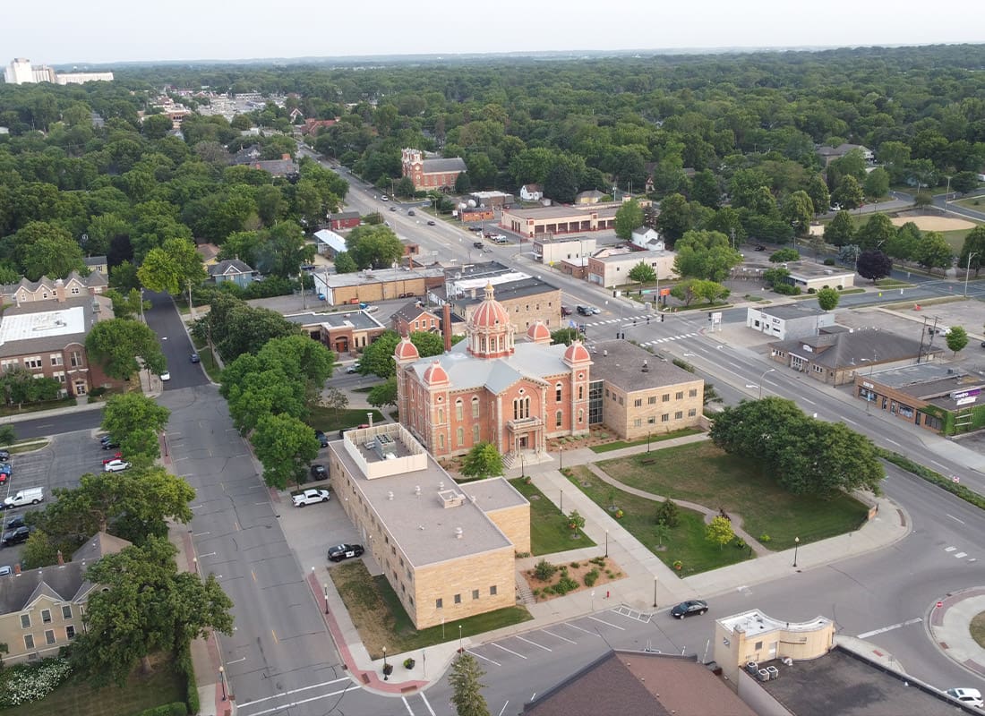 Jordan, MN - Downtown Hastings, Minnesota Along the Mississippi River